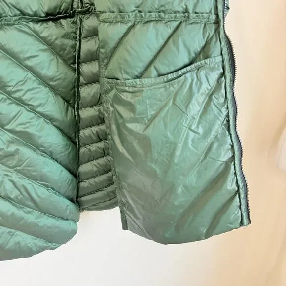 All In Motion Womens Extra Large Lightweight Packable Down Puffer Jacket Green - Picture 6 of 16